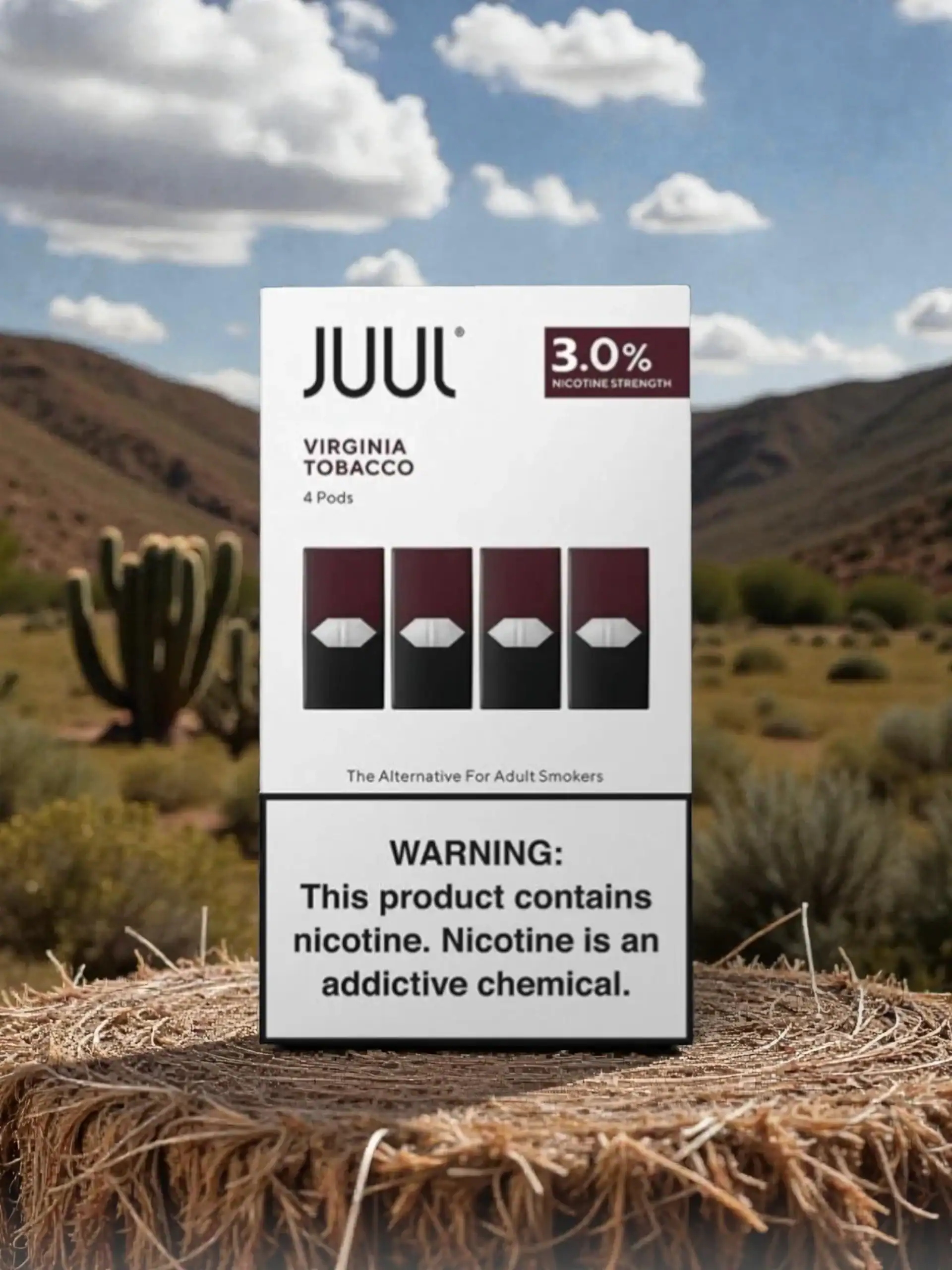 JUUL Virginia Tobacco Pods 3% 4-Pack – Dubai