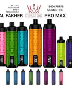 Al Fakher 15000 Puffs – Rechargeable Disposable Vape