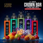 Al Fakher Disposable Vape 12000 Puffs – DTL Mesh Coil with Digital Display