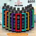 AlFakher 8000 Puffs Crown Bar Pro – Rechargeable Disposable Vape Dubai