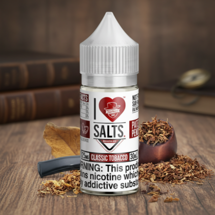 Classic Tobacco I Love Salts by Mad Hatter Juice 25mg & 50mg