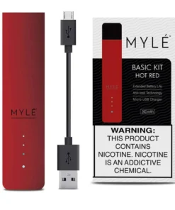 Hot Red Device Myle V4
