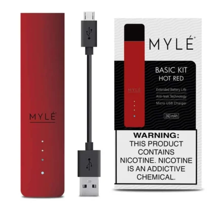 Hot Red Device Myle V4