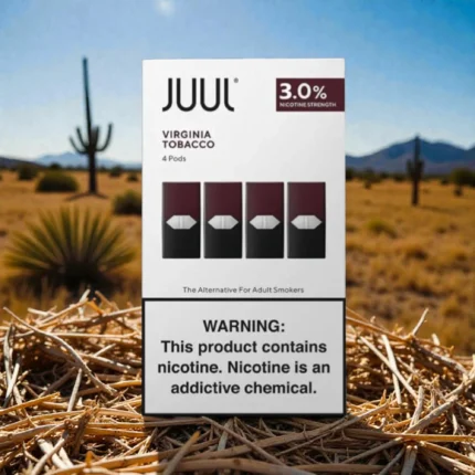 Virginia Tobacco JUUL Pods 3% nicotine 4-pack Dubai UAE
