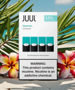 JUUL Menthol Pods 3% nicotine 4-pack Dubai UAE