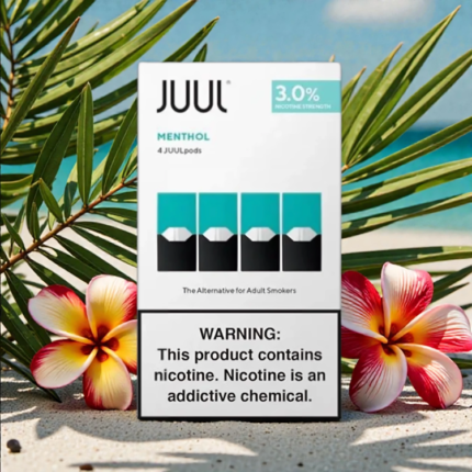 JUUL Menthol Pods 3% nicotine 4-pack Dubai UAE