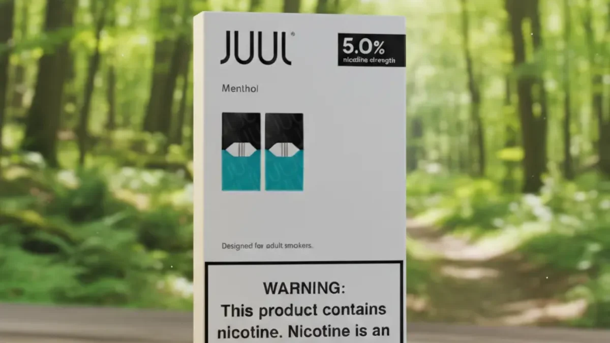 Juul Vape Menthol Juul Menthol Pods (4/Pack)