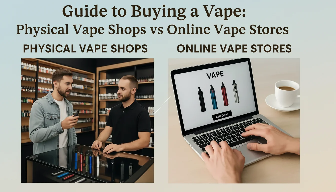 Why are online vape stores outperforming physical shops?
