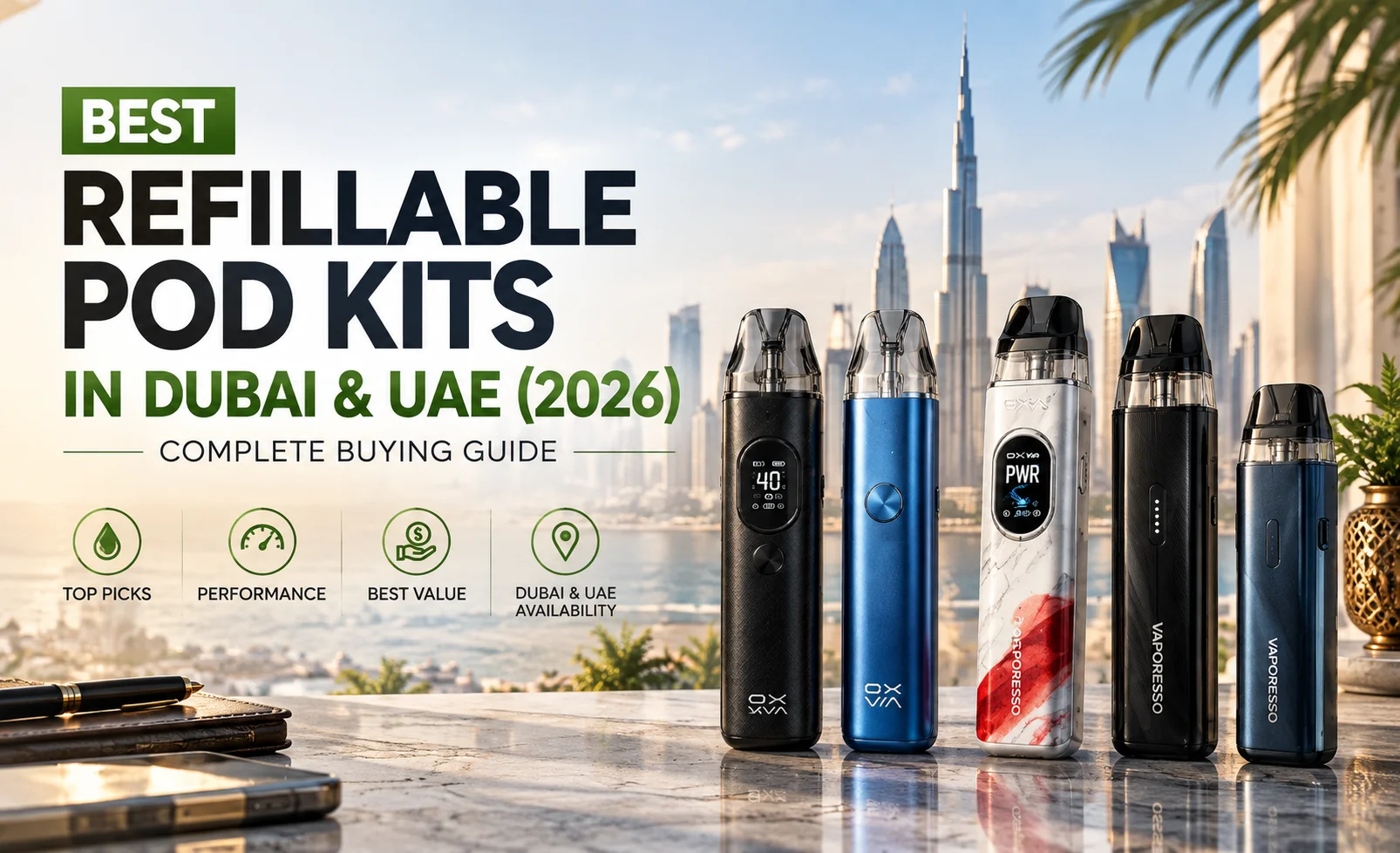 Cost comparison chart of refillable pod kits versus disposable vapes