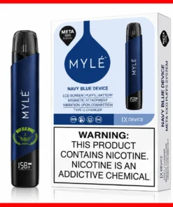 Myle V5 Navy Blue Meta Device – Rechargeable Closed Pod System