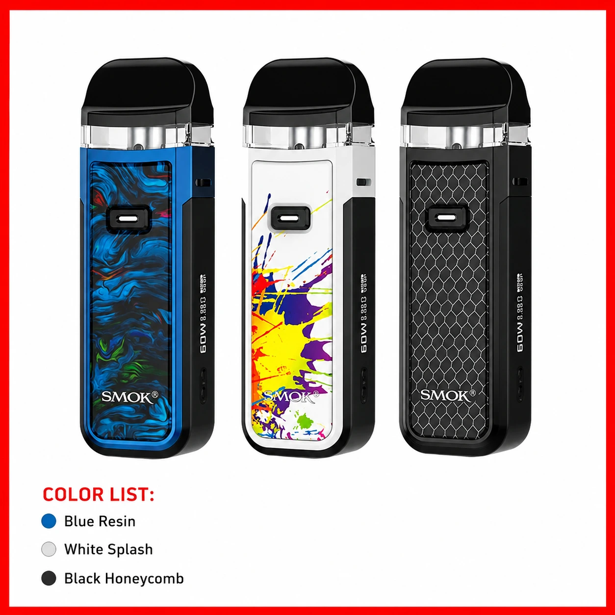 Smok Nord X 60W Waterproof Pod Kit – Rugged Vape Device
