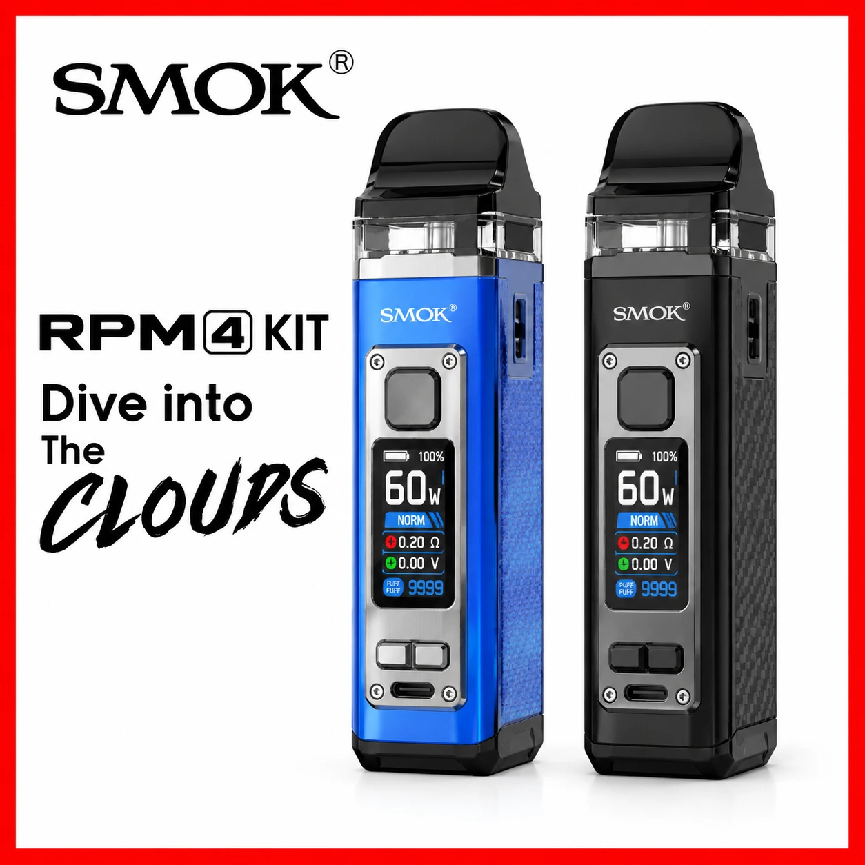 Smok RPM8 Pod Mod Kit – Dual Coil System Pod Mod