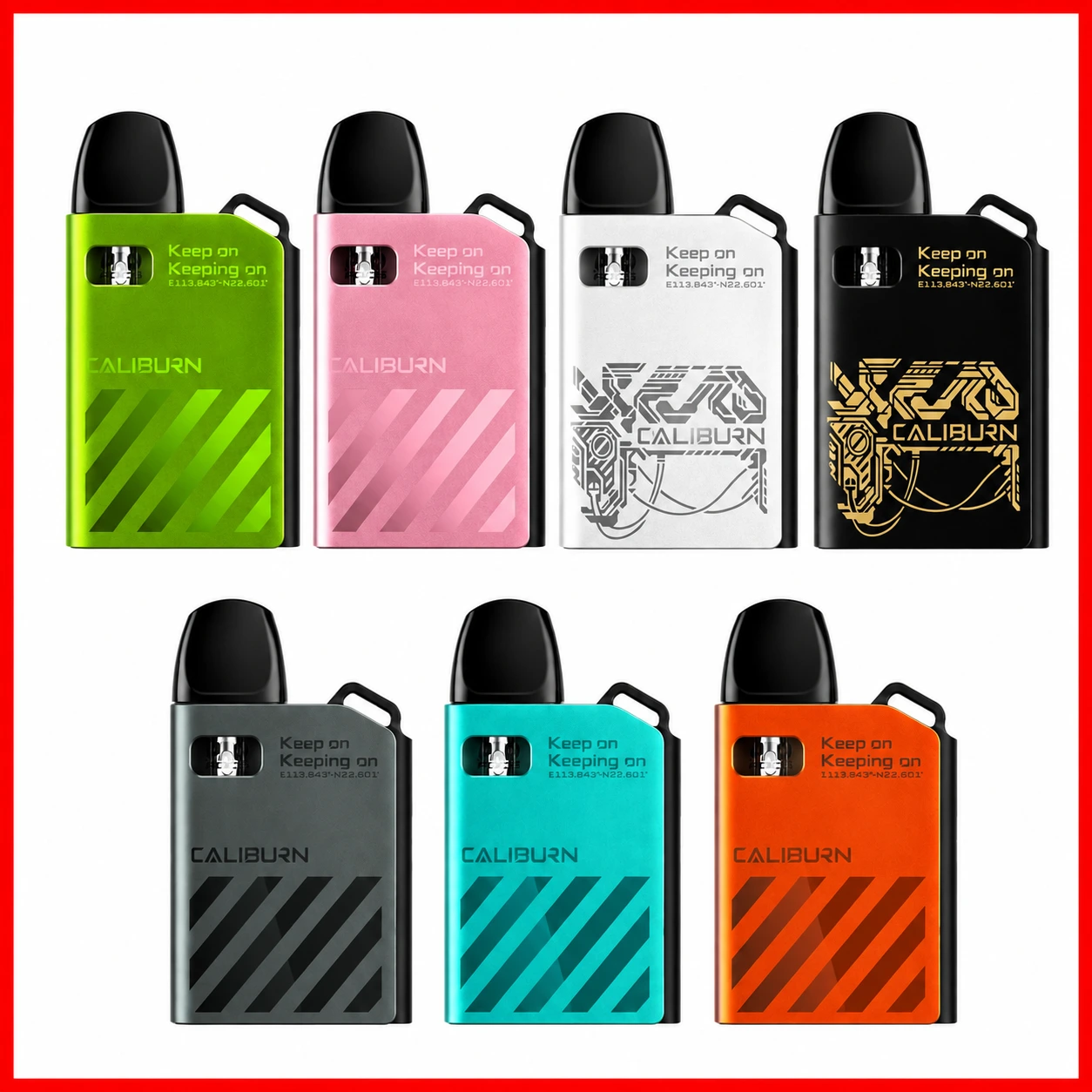 Uwell Caliburn AK2 Pod System – 15W Compact MTL Vape Device
