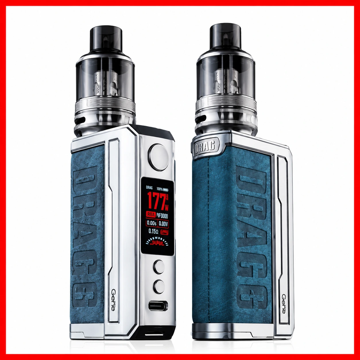 Voopoo Drag S 60W Pod Mod Kit – 2500mAh Built-In Battery
