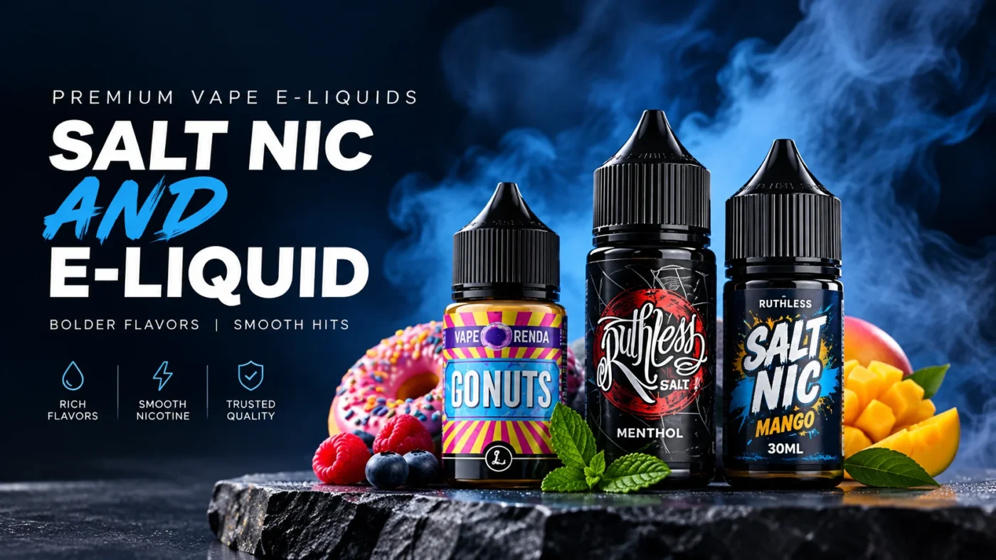 Salt Nicotine E-Liquid Explained: MG Strengths, Best Flavors & Which Device to Use in the UAE