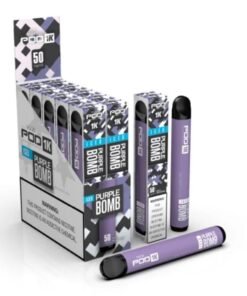 VGOD Pod - Purple Bomb Disposable Device 50mg -1500 Puffs
