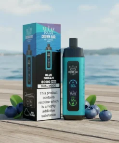 Crown Bar Al Fakher 8000 Puffs – Blue Ocean Disposable Vape
