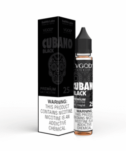Cubano black by VGOD Black Salt Nic 30 ml Tobacco, Vanilla, Custard