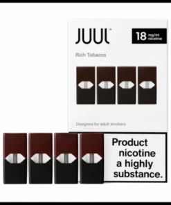JUUL Rich Tobacco Pod 18 mg/ml – Pack of 4 in UAE