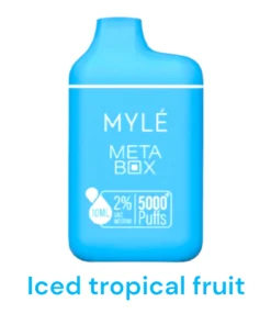 MYLE META BOX ICED TROPICAL FRUIT 5000 PUFFS 20MG
