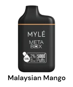 MYLE META BOX MALAYSIAN MANGO 5000 PUFFS 20MG