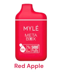 MYLE META BOX RED APPLE 5000 PUFFS 20MG