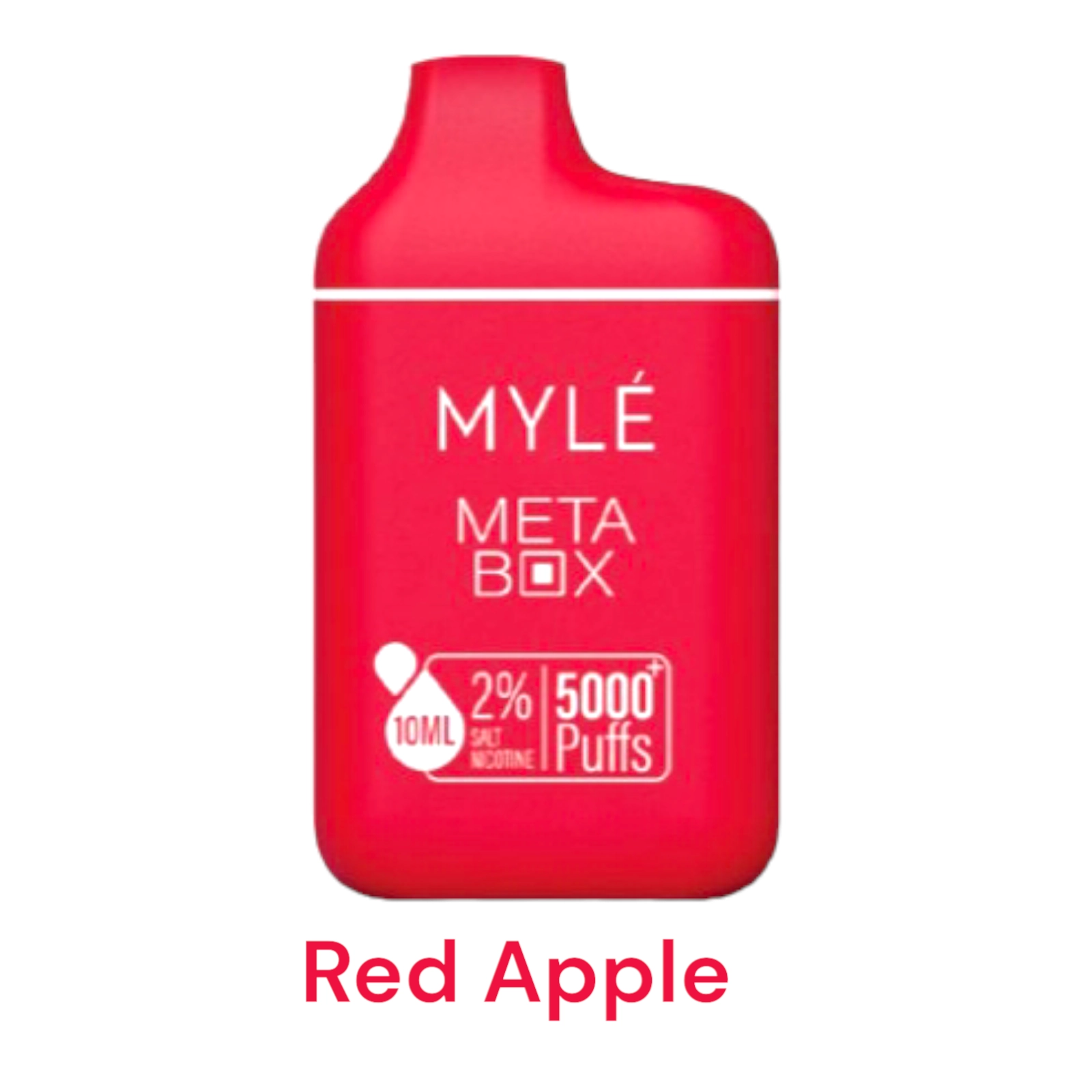 MYLE META BOX RED APPLE 5000 PUFFS 20MG