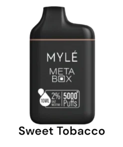 MYLE META BOX SWEET TOBACCO 5000 PUFFS 20MG