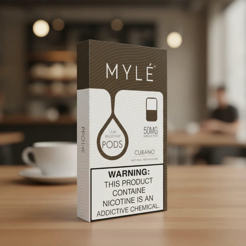 Myle V4 Cubano 50mg 240 Puffs/Pod