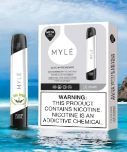 Myle V5 Elite White Meta Device