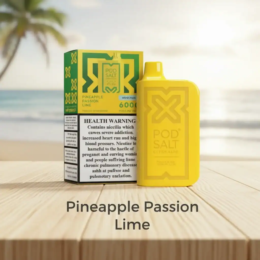 Nexus Pineapple Passion Lime Disposable Vape 2% Nicotine 6000 Puffs