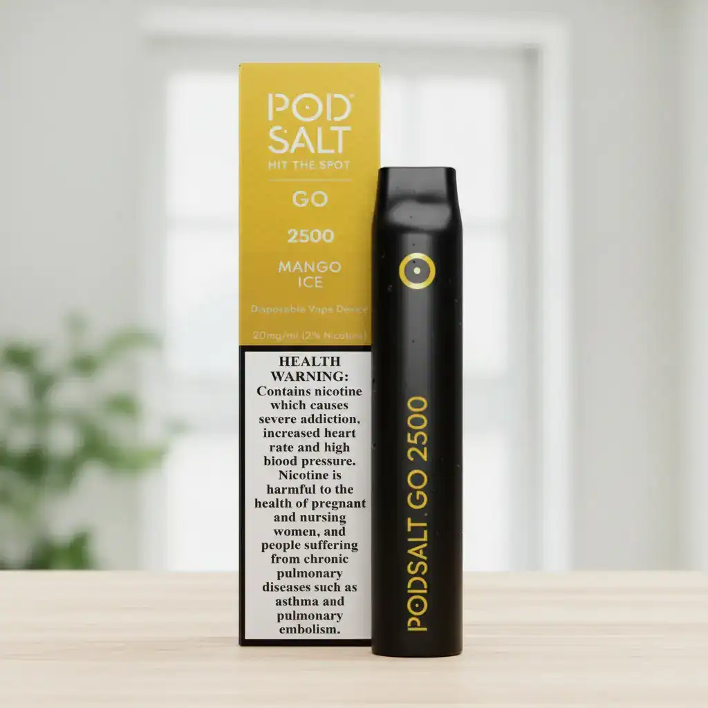 POD SALT GO MANGO ICE-20MG/ML-2500 PUFFS