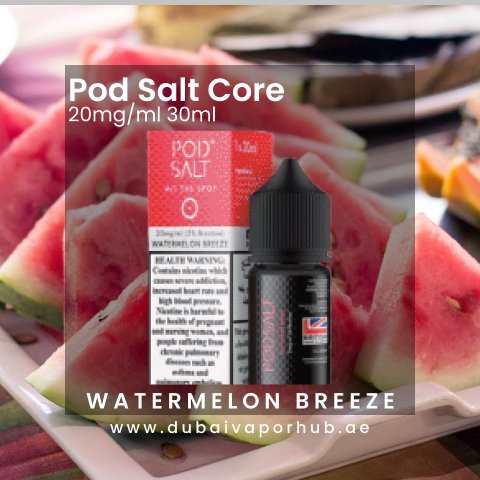 Pod Salt Core Watermelon Breeze 2% 20 mg 30 ml