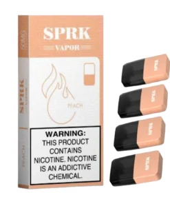 SPRK VAPOR Peach (Pack of 4)