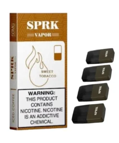 SPRK VAPOR Sweet Tobacco  (Pack of 4)