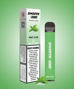 Smooth 3000 Mint Gum Disposable Vape – 2% Nicotine