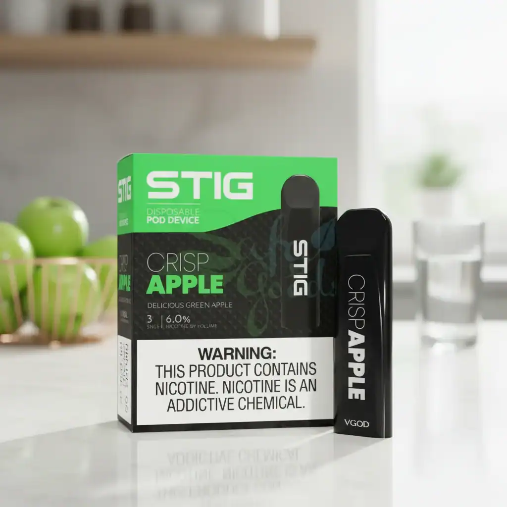 Stig Disposable Crisp Apple VGOD Pod Device