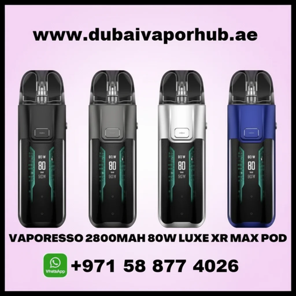 VAPORESSO LUXE XR MAX - 80W POD KIT - Large and Adjustable