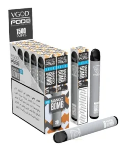 VGOD Pod - Mango Bomb Disposable Device 20mg - 1500 Puffs