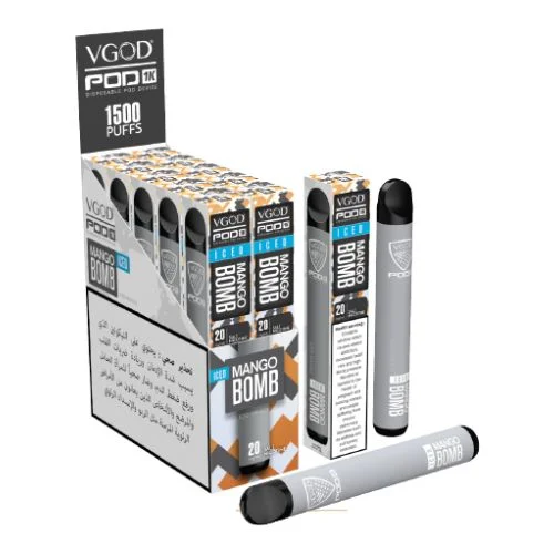VGOD Pod - Mango Bomb Disposable Device 20mg - 1500 Puffs