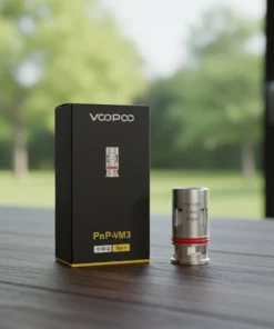 Voopoo PnP VM3 0.45Ω Mesh Coil DTL Vaping, Rich Flavor, Compatible with Drag & Vinci Series