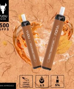 VUDU Filter - Vanilla Caramel Tobacco Disposable Pod Device (2500 Puffs)