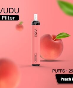 VUDU Filter - Peach Ice Disposable Pod Device (2500 Puffs)
