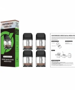 Vaporesso XROS Pods 1.2Ω, 1.0Ω, 0.8Ω, 0.6Ω, 0.4Ω | 2ml & 3ml Capacity | Anti-Leak, Clamshell Top Filling System