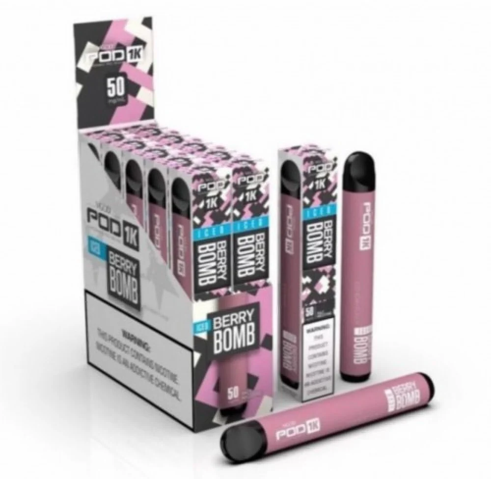 VGOD Pod 1k Iced Berry Bomb Disposable Vape 20mg