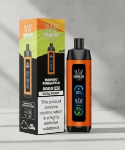 Crown Bar Al Fakher 8000 Puffs – Mango Pineapple Disposable Vape