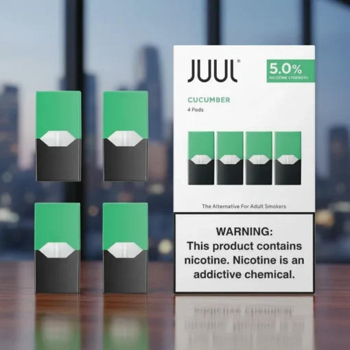 Juul Cucumber Pods 5% Nicotine (4 Pcs)