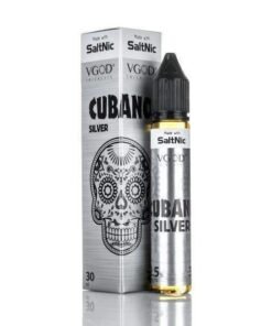 Cubano Silver by VGOD Salt Nic 30 ml Tobacco, Vanilla, Custard, Honey and Sugar