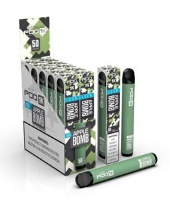 VGOD Pod 1k Iced Apple Bomb Disposable Vape 50mg